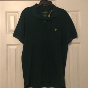 Green American Eagle Polo shirt